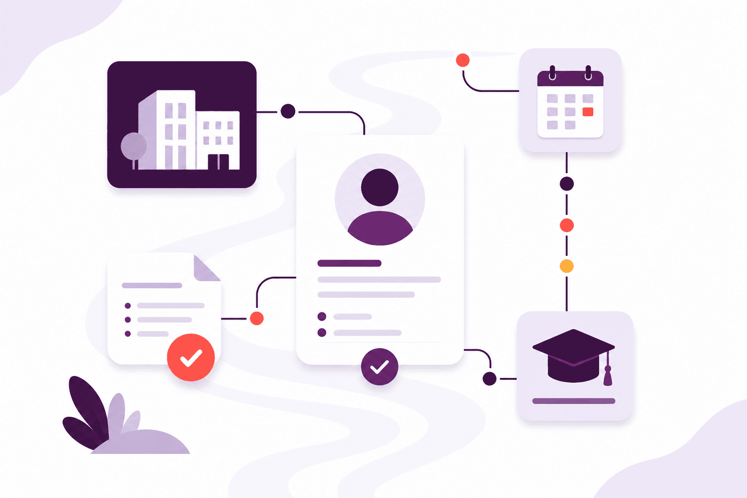 Learner qualification records connected to evidence and renewal activity.