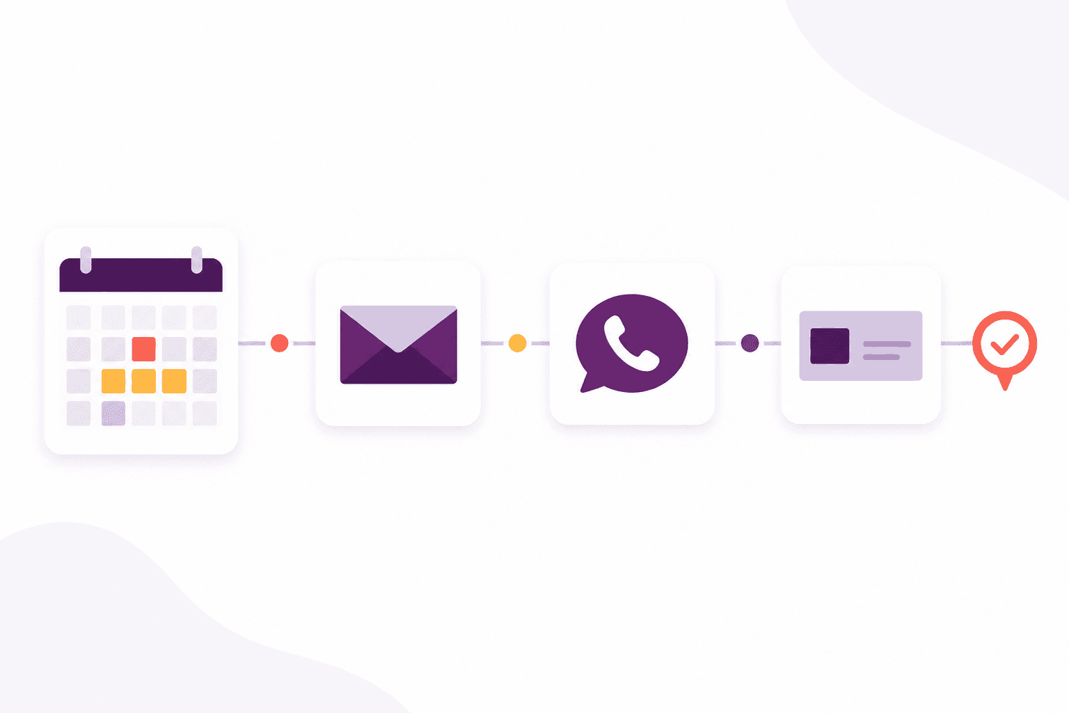 Automated email, text and push renewal reminders with letter fallback.