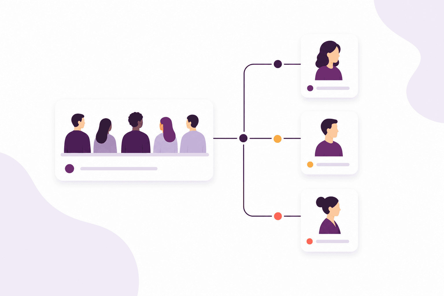 Support teams, shared queues and ticket assignment across open and waiting work.