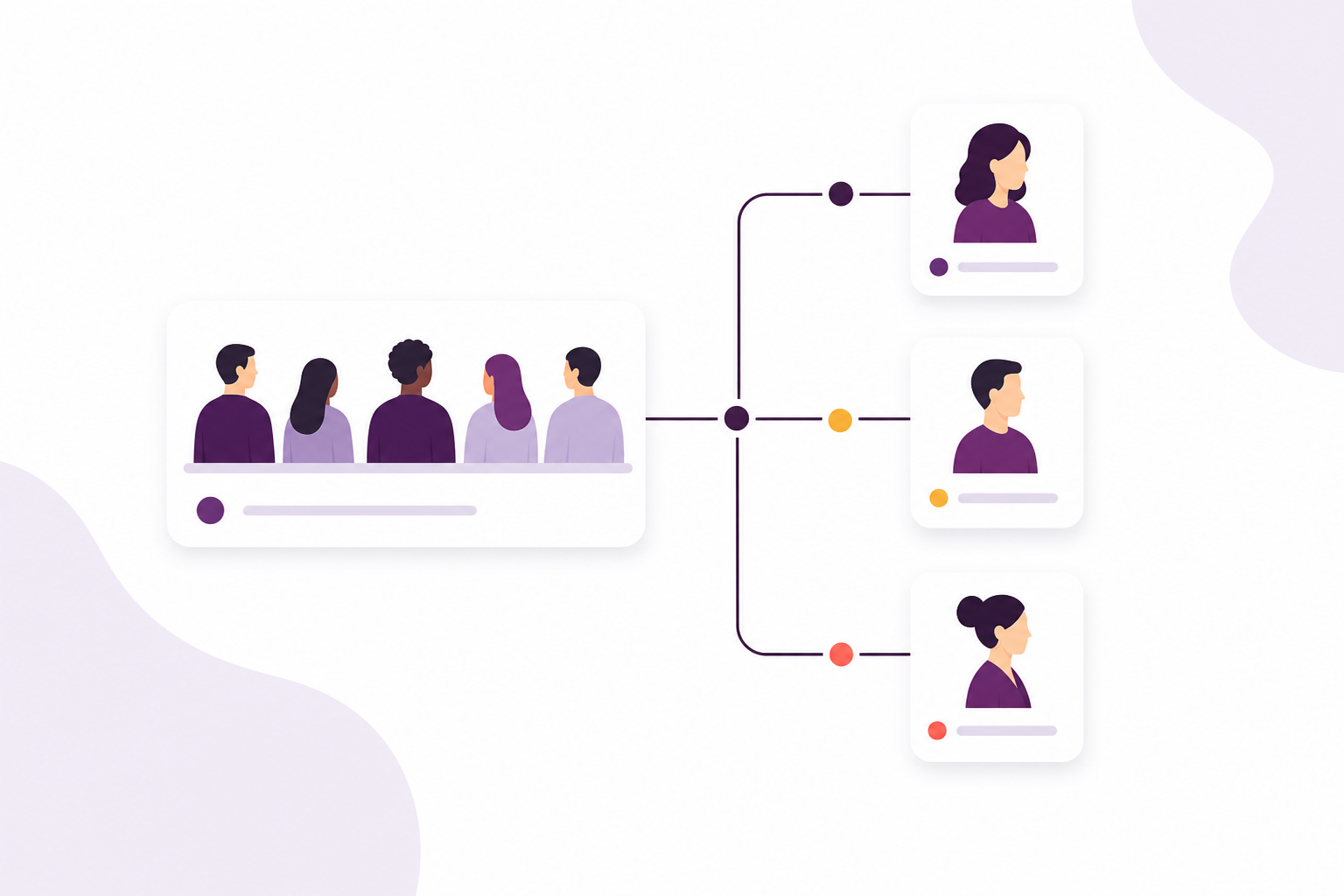 Support teams, shared queues and ticket assignment across open and waiting work.